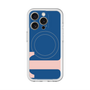 スリムプロテクションプレミアムケース with MagSafe［ オリジナル - initial color - T navy ］