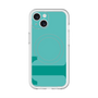 スリムプロテクションプレミアムケース with MagSafe［ オリジナル - initial color - T light green ］