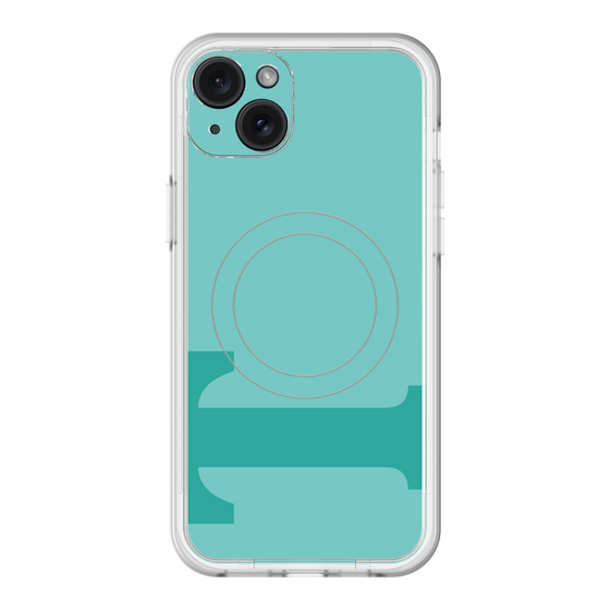 スリムプロテクションプレミアムケース with MagSafe［ オリジナル - initial color - T light green ］