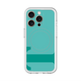 スリムプロテクションプレミアムケース with MagSafe［ オリジナル - initial color - T light green ］