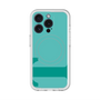 スリムプロテクションプレミアムケース with MagSafe［ オリジナル - initial color - T light green ］