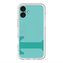 スリムプロテクションプレミアムケース with MagSafe［ オリジナル - initial color - T light green ］