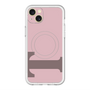 スリムプロテクションプレミアムケース with MagSafe［ オリジナル - initial color - T dusty pink ］