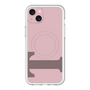 スリムプロテクションプレミアムケース with MagSafe［ オリジナル - initial color - T dusty pink ］