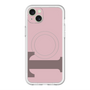 スリムプロテクションプレミアムケース with MagSafe［ オリジナル - initial color - T dusty pink ］