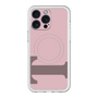 スリムプロテクションプレミアムケース with MagSafe［ オリジナル - initial color - T dusty pink ］