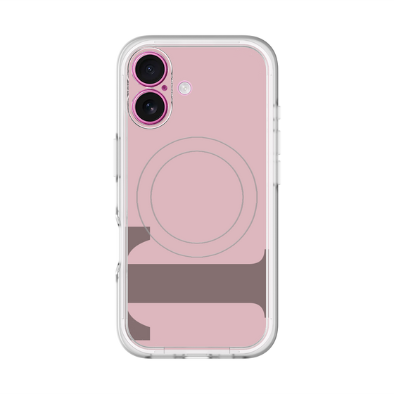 スリムプロテクションプレミアムケース with MagSafe［ オリジナル - initial color - T dusty pink ］