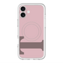 スリムプロテクションプレミアムケース with MagSafe［ オリジナル - initial color - T dusty pink ］