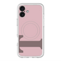 スリムプロテクションプレミアムケース with MagSafe［ オリジナル - initial color - T dusty pink ］