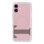 スリムプロテクションプレミアムケース with MagSafe［ オリジナル - initial color - T dusty pink ］