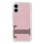 スリムプロテクションプレミアムケース with MagSafe［ オリジナル - initial color - T dusty pink ］