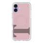 スリムプロテクションプレミアムケース with MagSafe［ オリジナル - initial color - T dusty pink ］