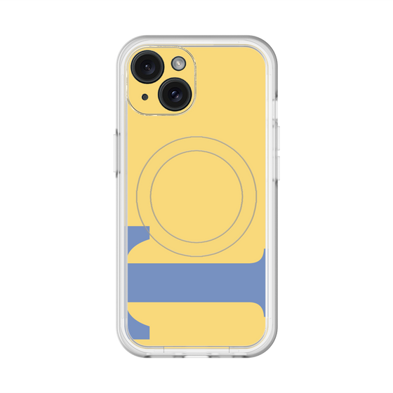 スリムプロテクションプレミアムケース with MagSafe［ オリジナル - initial color - T yellow ］