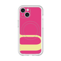 スリムプロテクションプレミアムケース with MagSafe［ オリジナル - initial color - U pink ］