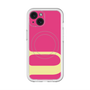 スリムプロテクションプレミアムケース with MagSafe［ オリジナル - initial color - U pink ］