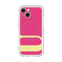 スリムプロテクションプレミアムケース with MagSafe［ オリジナル - initial color - U pink ］