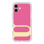 スリムプロテクションプレミアムケース with MagSafe［ オリジナル - initial color - U pink ］