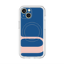 スリムプロテクションプレミアムケース with MagSafe［ オリジナル - initial color - U navy ］