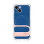 スリムプロテクションプレミアムケース with MagSafe［ オリジナル - initial color - U navy ］