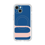 スリムプロテクションプレミアムケース with MagSafe［ オリジナル - initial color - U navy ］