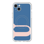スリムプロテクションプレミアムケース with MagSafe［ オリジナル - initial color - U navy ］