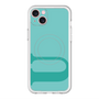 スリムプロテクションプレミアムケース with MagSafe［ オリジナル - initial color - U light green ］