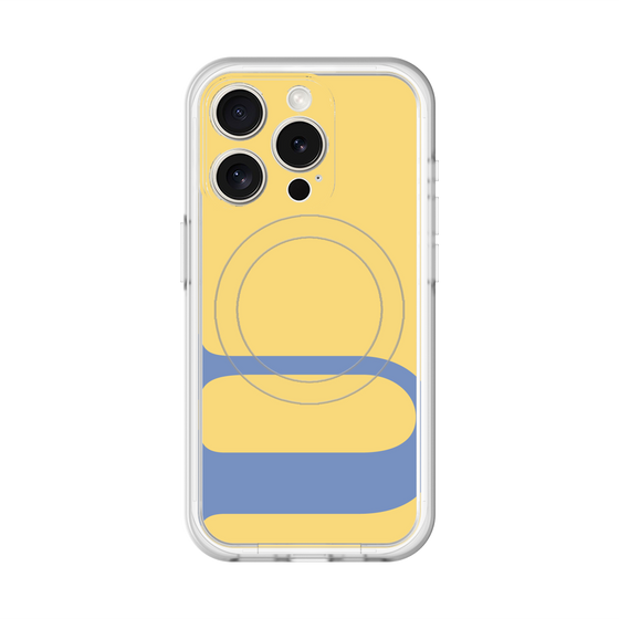スリムプロテクションプレミアムケース with MagSafe［ オリジナル - initial color - U yellow ］