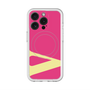 スリムプロテクションプレミアムケース with MagSafe［ オリジナル - initial color - V pink ］