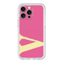 スリムプロテクションプレミアムケース with MagSafe［ オリジナル - initial color - V pink ］
