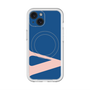 スリムプロテクションプレミアムケース with MagSafe［ オリジナル - initial color - V navy ］