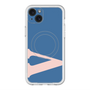 スリムプロテクションプレミアムケース with MagSafe［ オリジナル - initial color - V navy ］