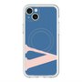 スリムプロテクションプレミアムケース with MagSafe［ オリジナル - initial color - V navy ］
