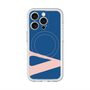 スリムプロテクションプレミアムケース with MagSafe［ オリジナル - initial color - V navy ］
