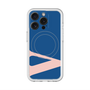 スリムプロテクションプレミアムケース with MagSafe［ オリジナル - initial color - V navy ］