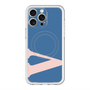 スリムプロテクションプレミアムケース with MagSafe［ オリジナル - initial color - V navy ］