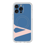 スリムプロテクションプレミアムケース with MagSafe［ オリジナル - initial color - V navy ］