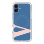 スリムプロテクションプレミアムケース with MagSafe［ オリジナル - initial color - V navy ］