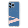 スリムプロテクションプレミアムケース with MagSafe［ オリジナル - initial color - V navy ］