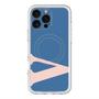 スリムプロテクションプレミアムケース with MagSafe［ オリジナル - initial color - V navy ］