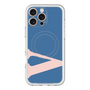 スリムプロテクションプレミアムケース with MagSafe［ オリジナル - initial color - V navy ］
