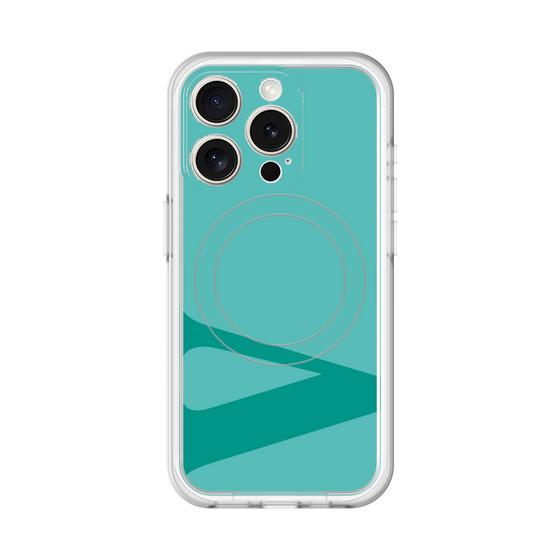 スリムプロテクションプレミアムケース with MagSafe［ オリジナル - initial color - V light green ］