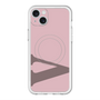 スリムプロテクションプレミアムケース with MagSafe［ オリジナル - initial color - V dusty pink ］