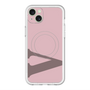 スリムプロテクションプレミアムケース with MagSafe［ オリジナル - initial color - V dusty pink ］