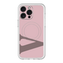 スリムプロテクションプレミアムケース with MagSafe［ オリジナル - initial color - V dusty pink ］