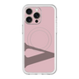 スリムプロテクションプレミアムケース with MagSafe［ オリジナル - initial color - V dusty pink ］