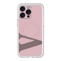 スリムプロテクションプレミアムケース with MagSafe［ オリジナル - initial color - V dusty pink ］