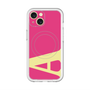 スリムプロテクションプレミアムケース with MagSafe［ オリジナル - initial color - A pink ］