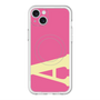 スリムプロテクションプレミアムケース with MagSafe［ オリジナル - initial color - A pink ］