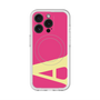 スリムプロテクションプレミアムケース with MagSafe［ オリジナル - initial color - A pink ］