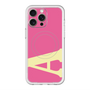 スリムプロテクションプレミアムケース with MagSafe［ オリジナル - initial color - A pink ］